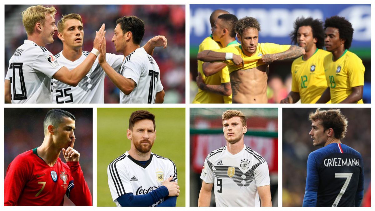 Cotele echipelor de la CM 2018: Brazilia și Germania sunt favoritele. TOP 5 jucători care ar urma să marcheze cele mai multe goluri