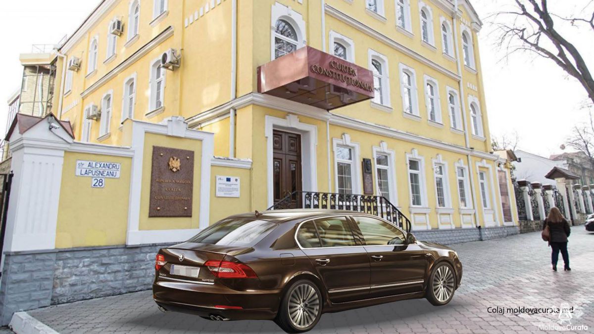 Curtea Constituțională are mașină nouă. Prețul automobilului ajunge la jumătate de milion de lei