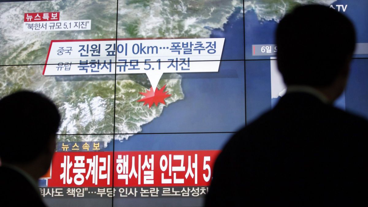 Cutremur cu magnitudinea 5,3 în Coreea de Nord, foarte posibil un nou test nuclear
