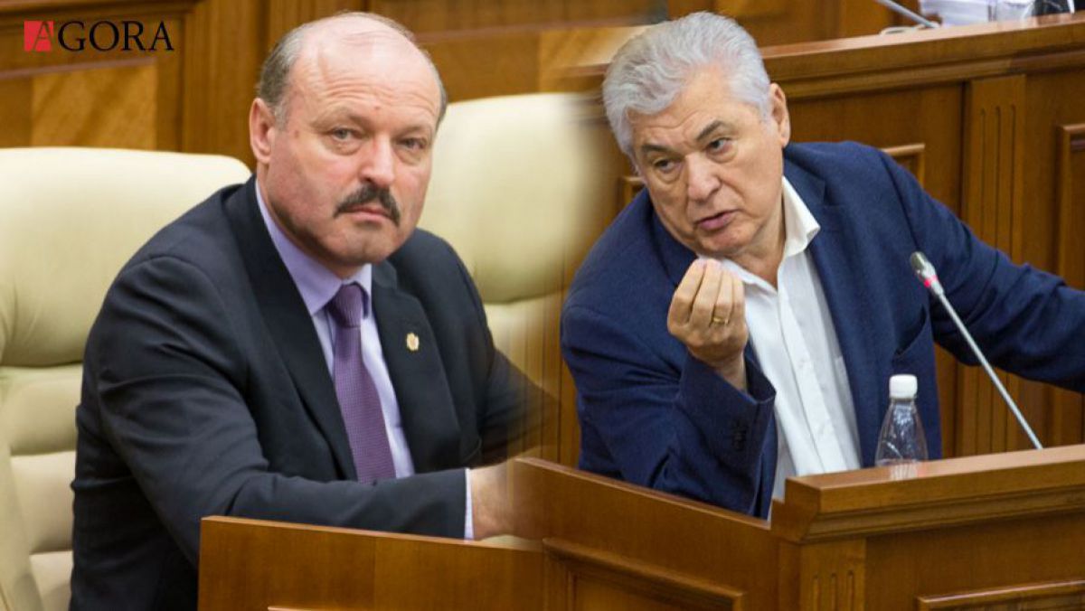 VIDEO. Ghilețchi, ținta preferată a lui Voronin în Parlament: Trebuie apucat de mustăți și fugărit din prezidiu