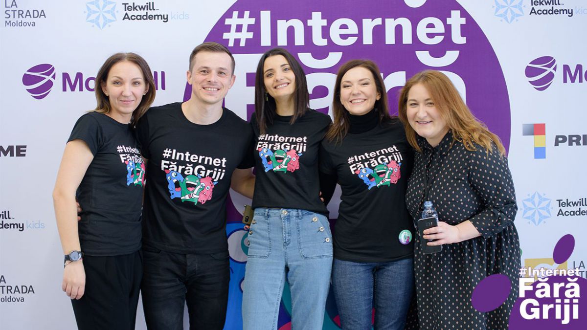 Proiectul #InternetFărăGriji a fost lansat cu succes