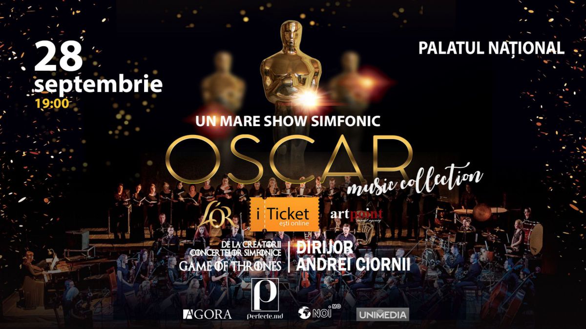 Coloane sonore din filme renumite vor fi interpretate la Chișinău. Concertul se anunță a fi spectaculos