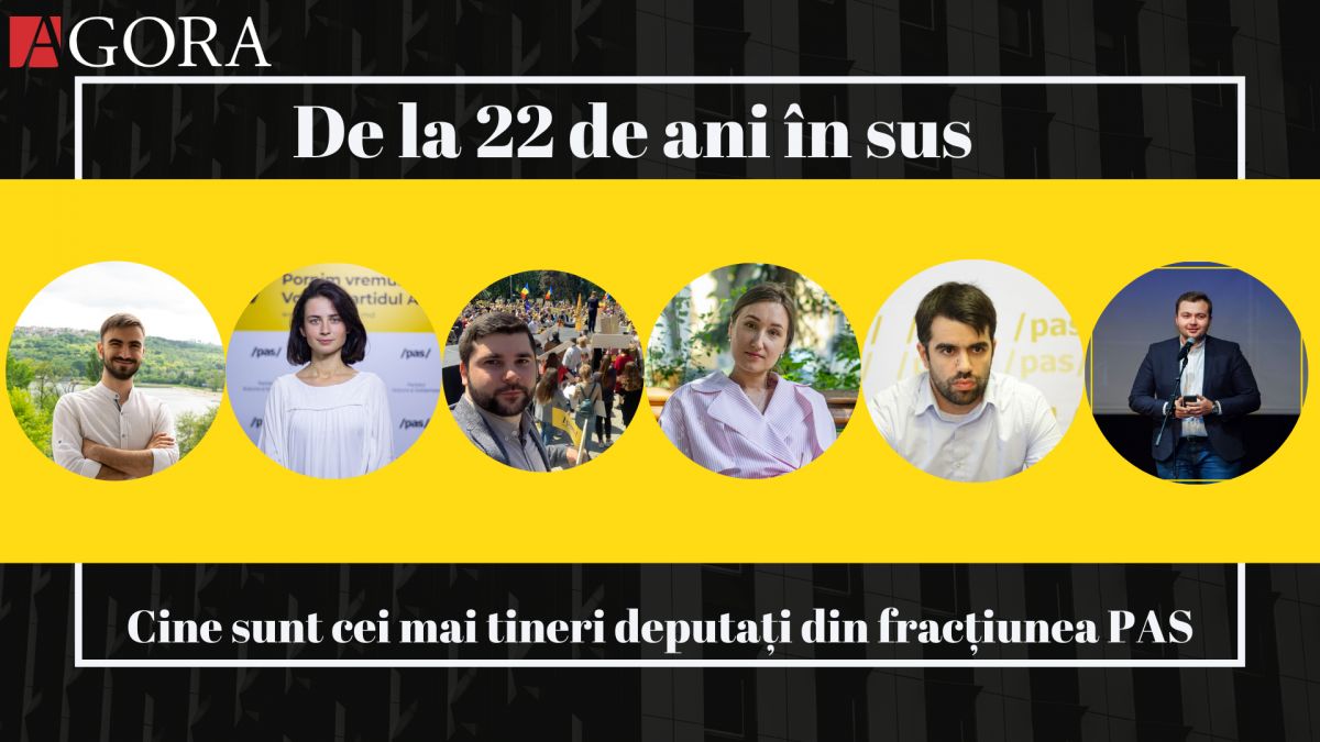De la 22 de ani în sus. Cine sunt cei mai tineri deputați din fracțiunea PAS (FOTO)