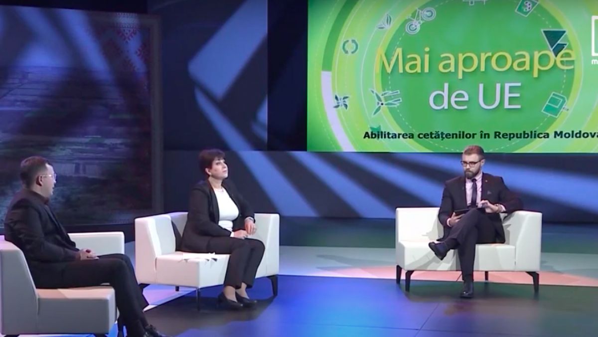 Apa potabilă, serviciile de apeduct și canalizare, principalele probleme discutate în prima ediție a emisiunii „Mai aproape de UE” (VIDEO)