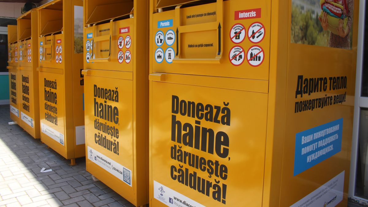 Diaconia lansează proiectul „Banca de haine” pentru ajutorarea oamenilor nevoiași