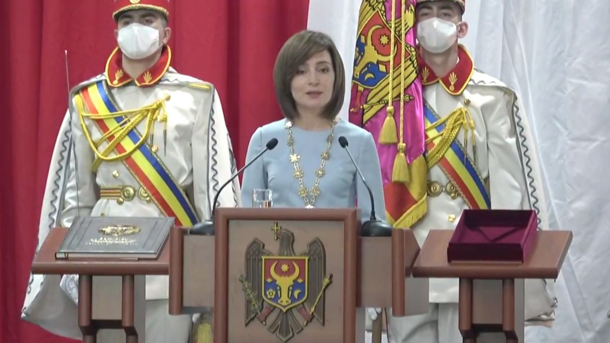 Discursul Maiei Sandu în calitate de nou președinte al țării: Sunt una dintre voi, un om simplu, o fiică a acestui pământ (VIDEO)