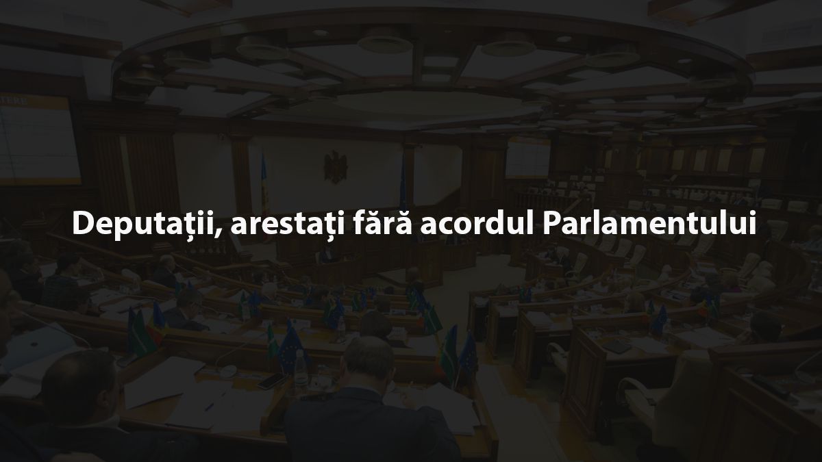 DOC. În ce caz aleșii poporului ar putea fi arestați fără acordul Parlamentului?