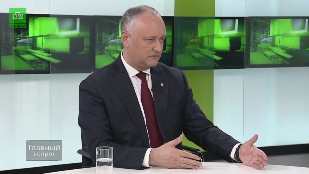 Dodon, despre veniturile sale: Am fost șomer, până mai ieri. Acum am salariu de la partid, dar mă gândesc și la alte oferte