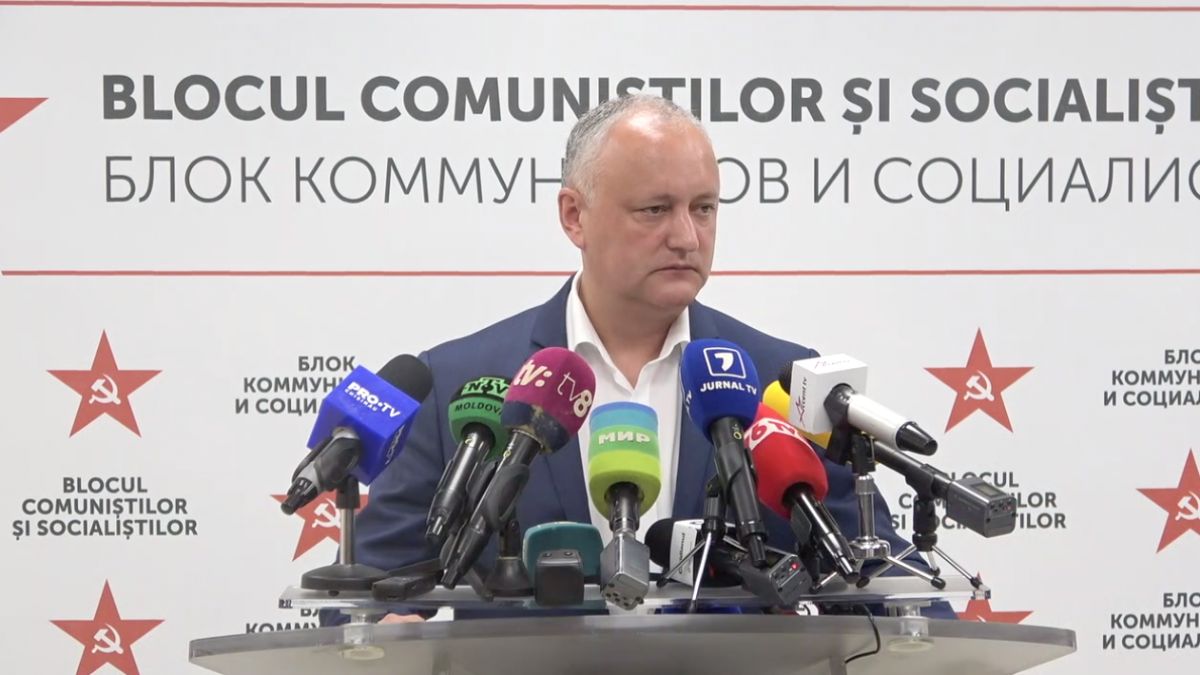 Dodon felicită PAS cu victoria în alegeri: „Au toată puterea în stat. Dacă se depășesc limite, vom reacționa prompt” (VIDEO)