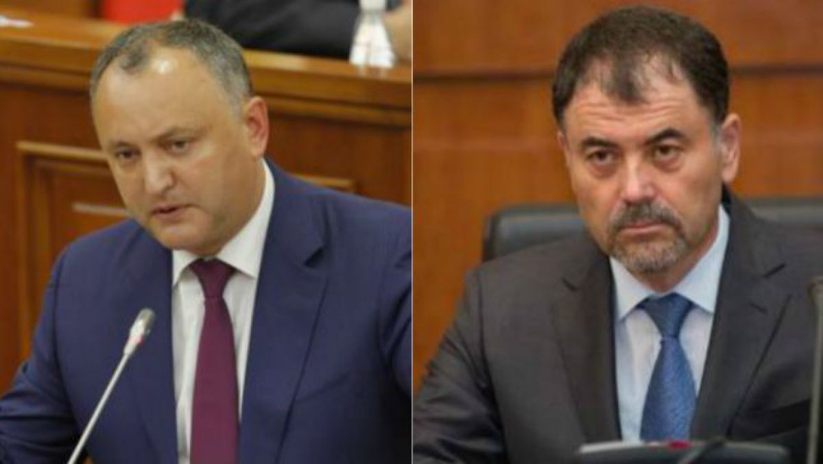 Dodon: Până la Anul Nou, Șalaru nu va mai fi ministrul Apărării