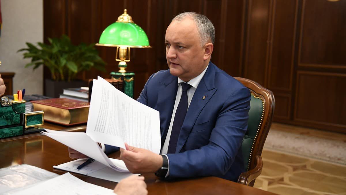 Dodon pregătește „măsuri legale” ca viitorul președinte să dizolve Parlamentul imediat după inaugurarea în funcție