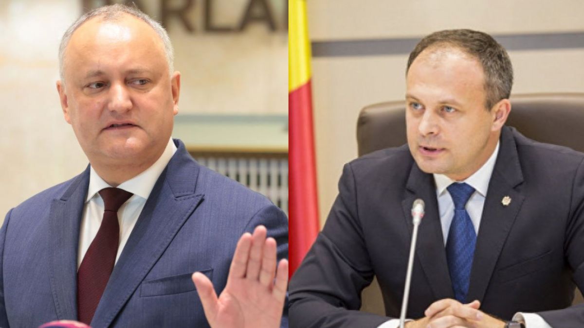 Dodon răspunde acuzațiilor lui Candu: „Este o frustrare internă. El are probleme politice”