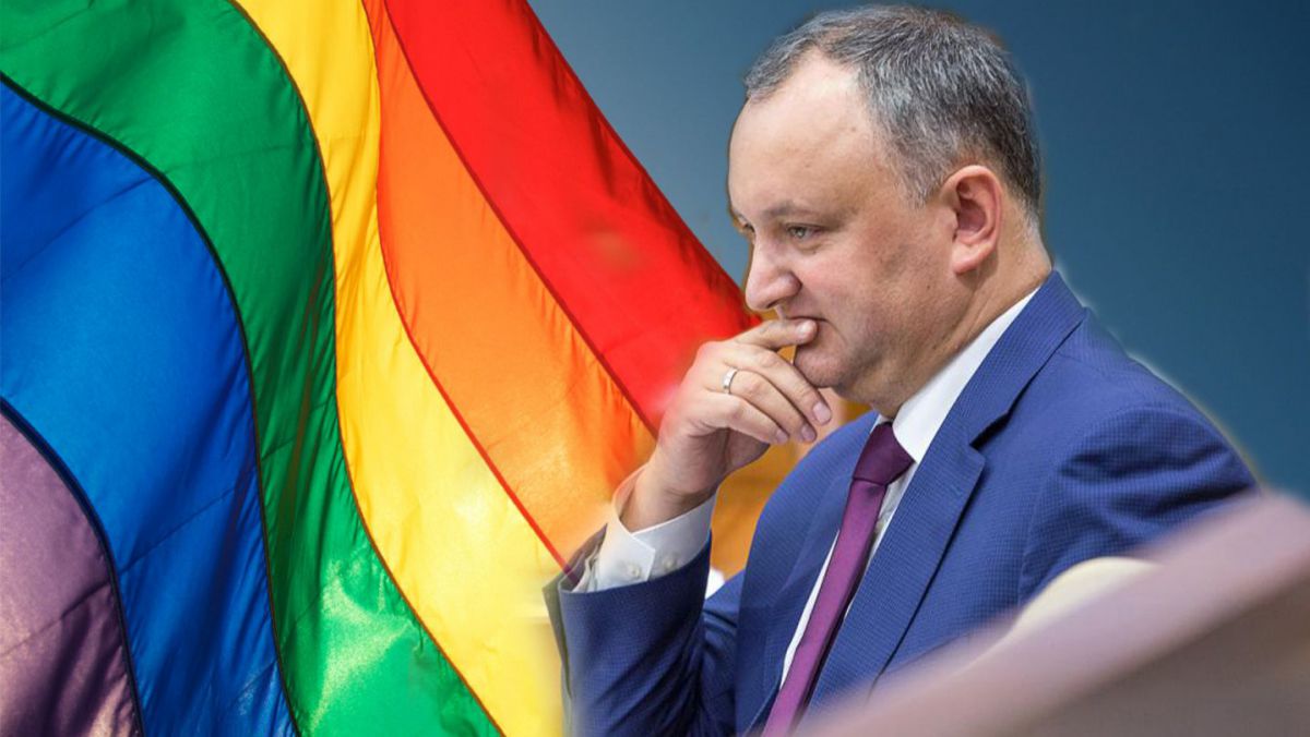 Dodon „scoate tunurile” împotriva LGBT: Am dispus organizarea amplelor manifestări în favoarea familiei tradiționale