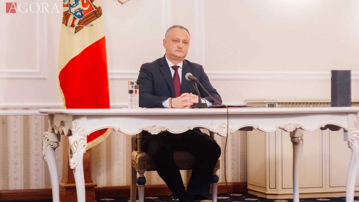 Dodon și unioniștii: Sunt printre ei și oameni buni care vor unire doar pentru că în Moldova e disperare