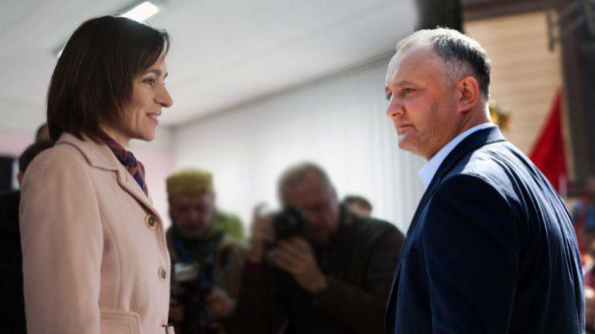 Dodon, victorios în turul doi conform unui nou sondaj electoral. Sandu ar acumula sub 46% (GRAFIC)