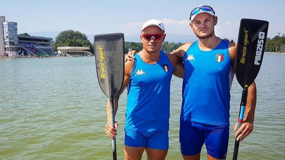 Doi moldoveni, naturalizați în Italia, au câștigat medalia de bronz la competiția europeană de canoe