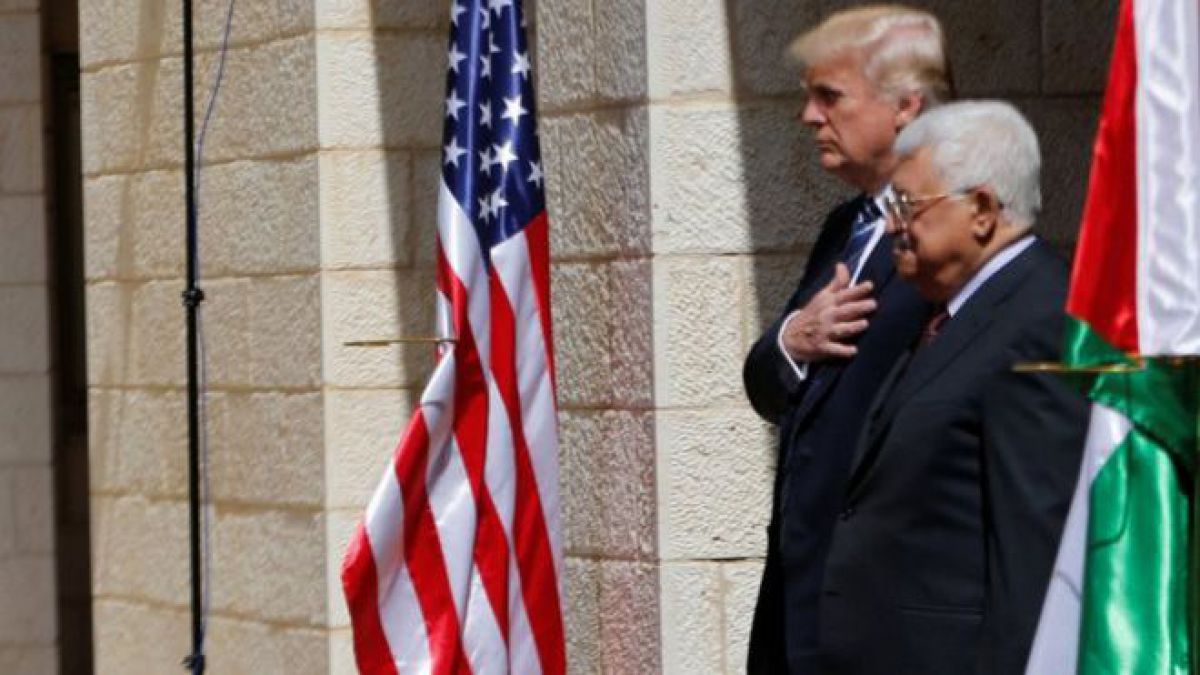 Donald Trump se întâlnește cu liderul palestinian
