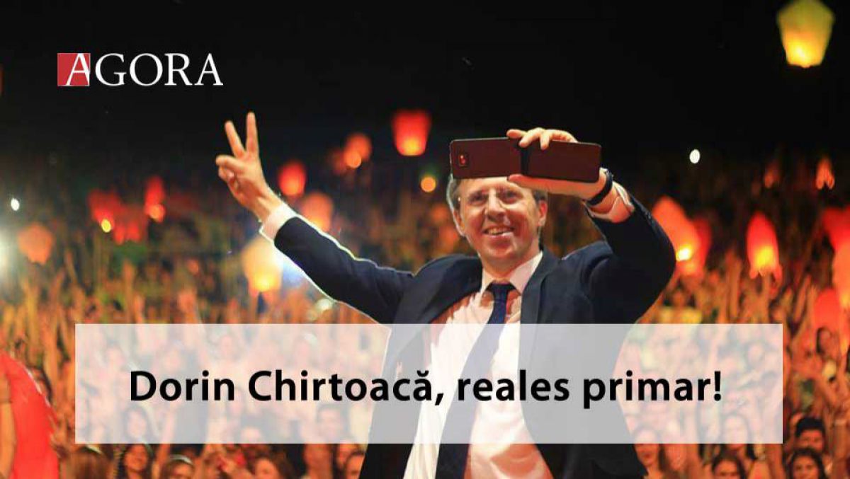 Dorin Chirtoacă câștigă al 3-lea mandat de primar în Chișinău