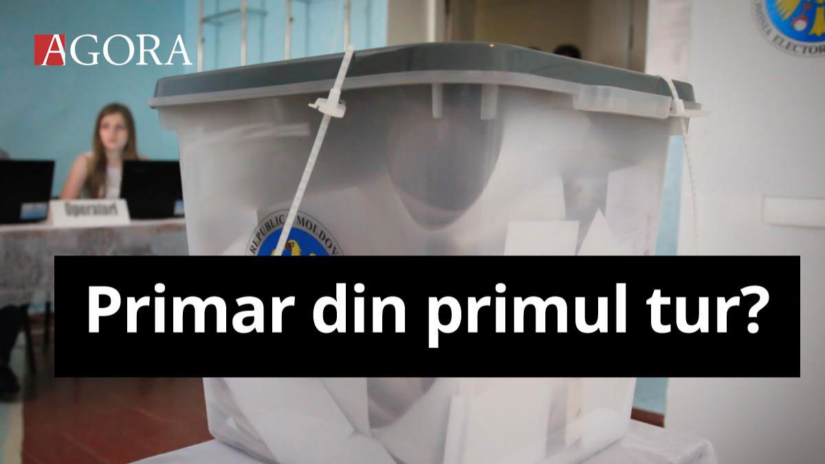 Dosar AGORA: În ce situație Primarul de Chișinău poate fi ales din primul tur