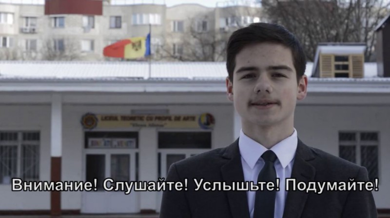 VIDEO. Mesajul studenților din Moldova adresat „fraților” ucraineni și ruși