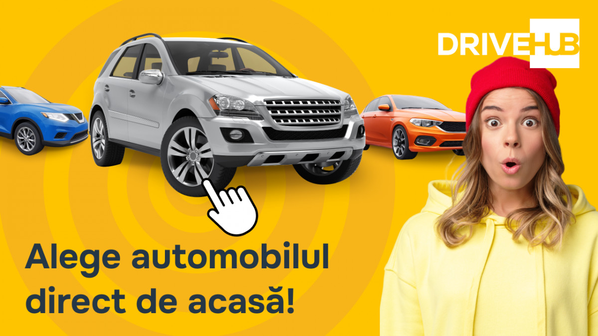 DriveHub – alege cel mai potrivit automobil, direct de acasă