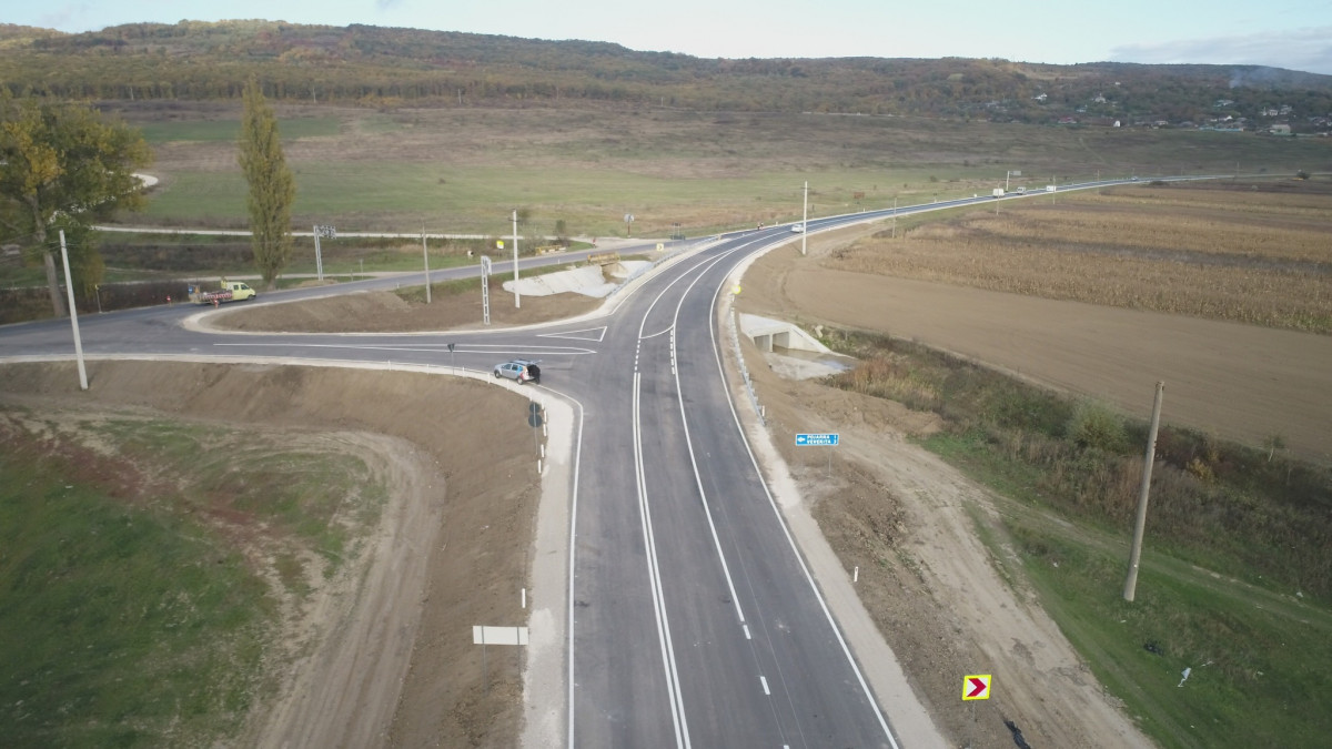 Drumul de centură Bahmut, finanțat de UE, a fost inaugurat oficial