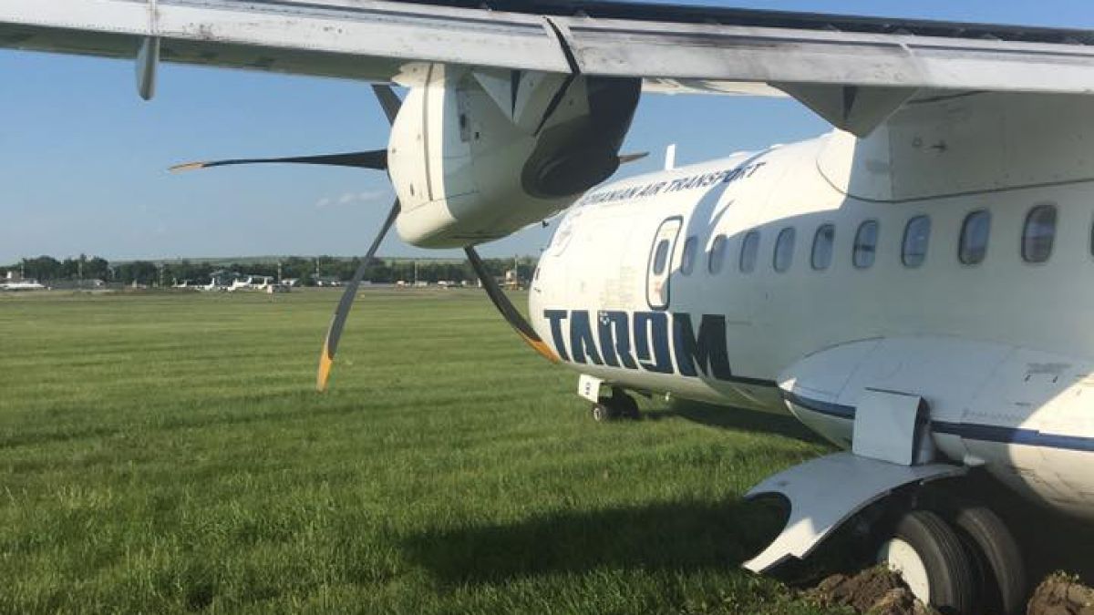 După trei ani de la incident, s-a descoperit de ce a deraiat de pe pista Aeroportului Chișinău un avion TAROM cu 39 de oameni la bord (VIDEO)