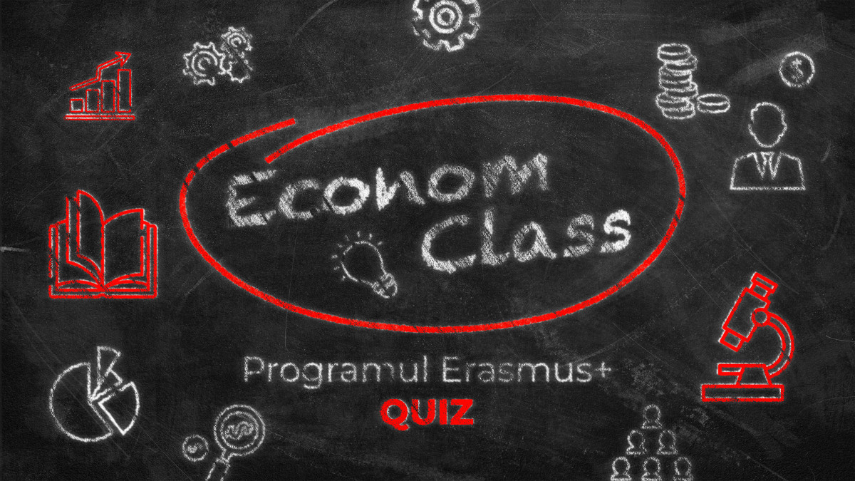 EconomClass | 3# Programul Erasmus+. Cu ce cunoștințe ați rămas după explainer-ul și interviul publicat (QUIZ)