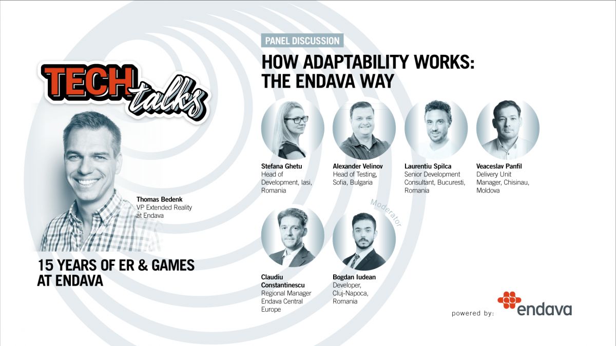 Participă la prima sesiune europeană despre realitatea virtuală - Endava Tech Talks