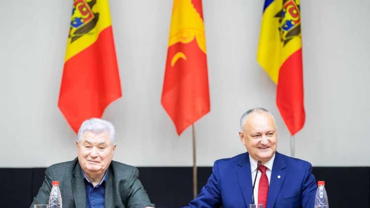 „Eram sigur că odată și odată soarta ne va apropia din nou.” Mesajul de felicitare a lui Dodon cu ocazia celor 80 de ani ai lui Voronin