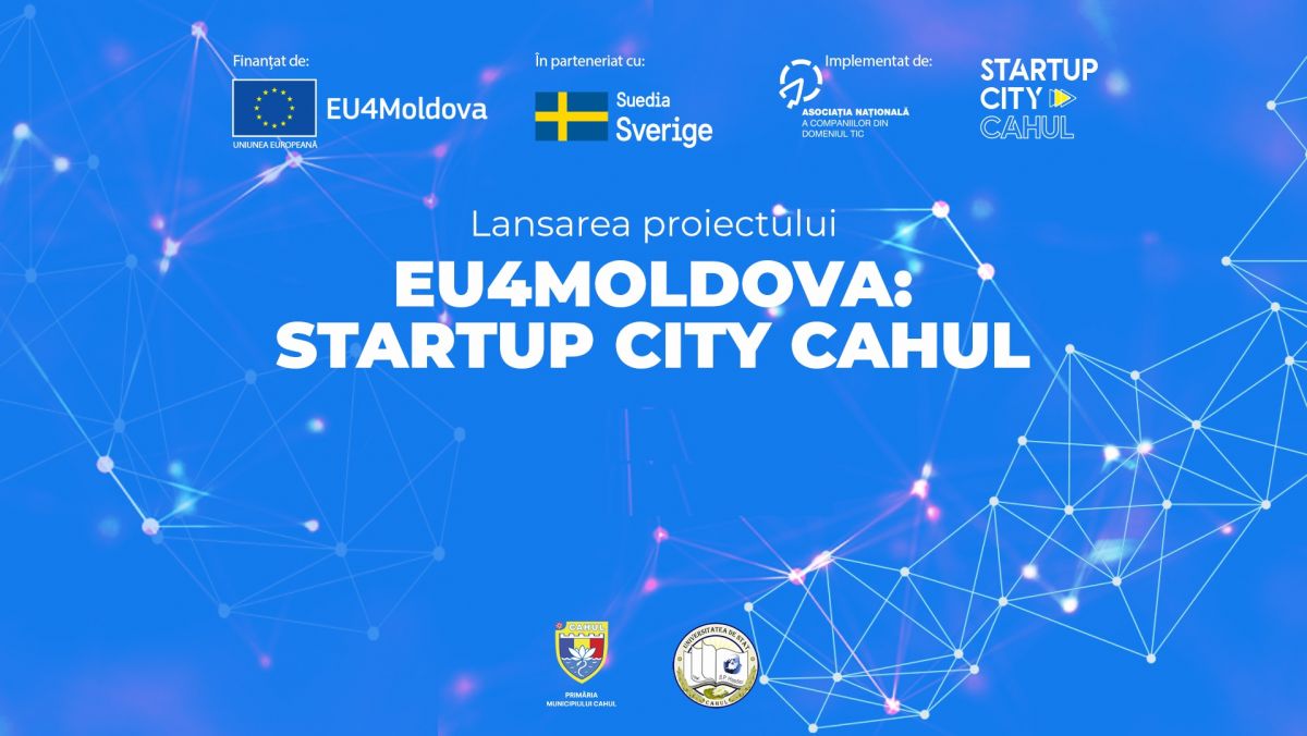 EU4Moldova: Startup City Cahul – Echipa Europa oferă susținere pentru dezvoltarea regiunii Cahul
