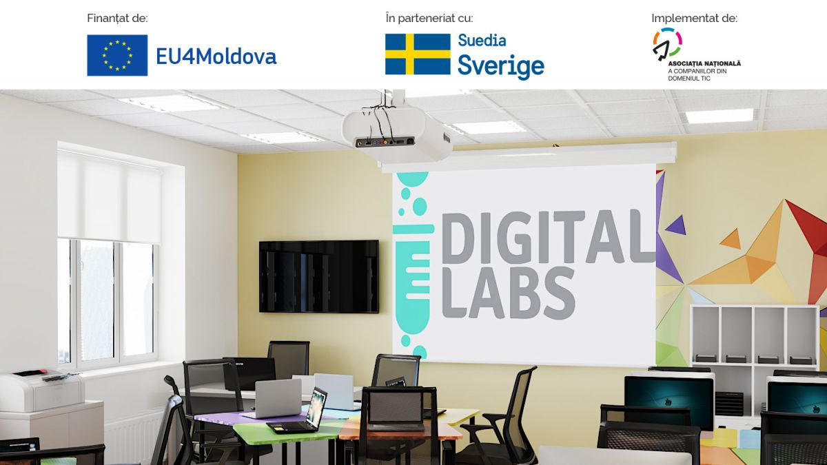 EU4Moldova: Startup City Cahul - laboratoare digitale pentru liceele din regiunea de sud a Republicii Moldova