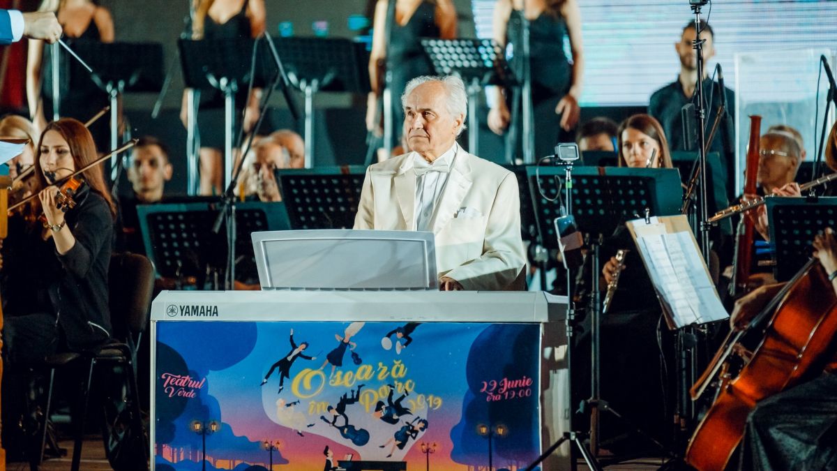Eugen Doga este invitatul surpriză de la „O seară în parc”