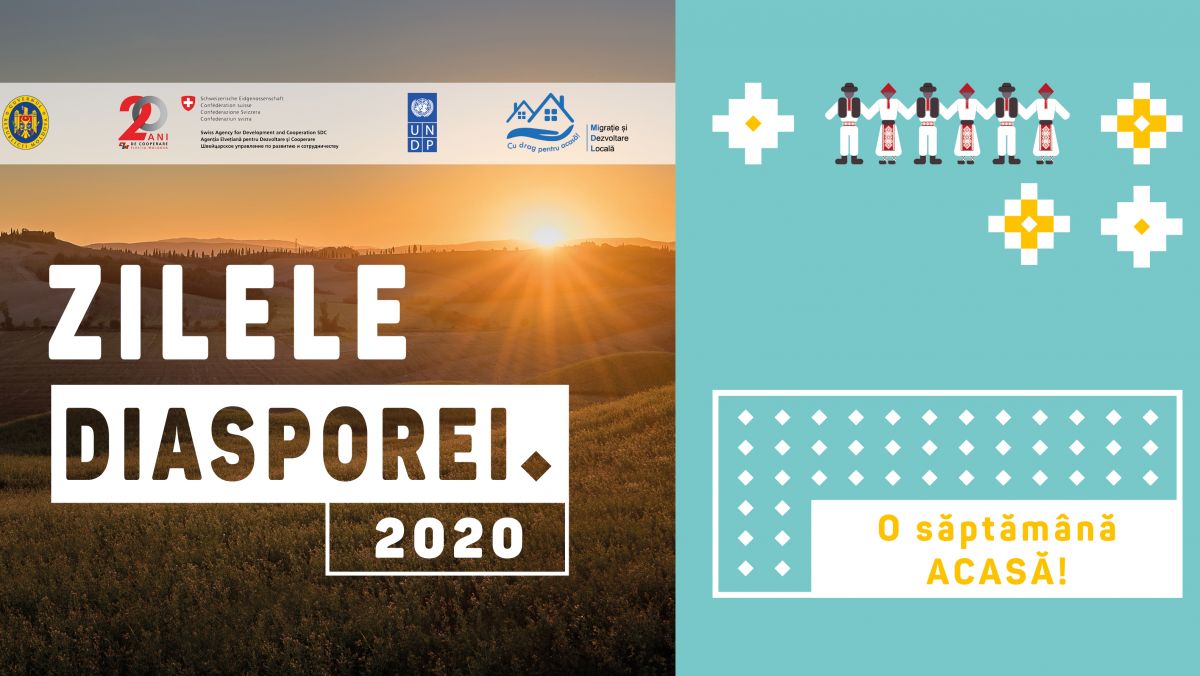 Evenimentele dedicate de Zilele Diasporei din acest an vor avea loc online. Vor fi lansate și campanii de colectare de fonduri pentru proiecte locale