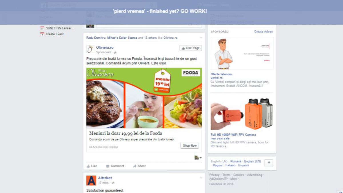 Extensia Chrome care vine să-ți limiteze timpul pe facebook