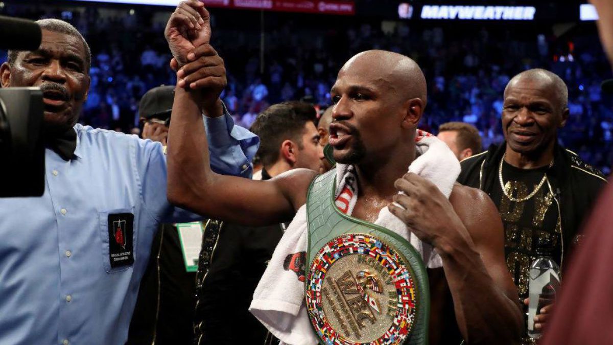 Mayweather: A fost ultima mea luptă. Am ales partenerul potrivit pentru a dansa, și ce dans a fost