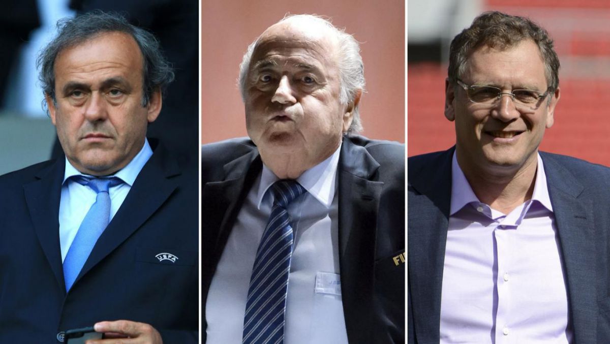 FIFA: Sepp Blatter, Michel Platini și Jerome Valcke au fost suspendați