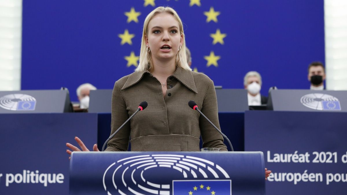 Fiica lui Navalnîi, Daria Navalnaia, a primit premiul Saharov pentru 2021 în numele tatălui său