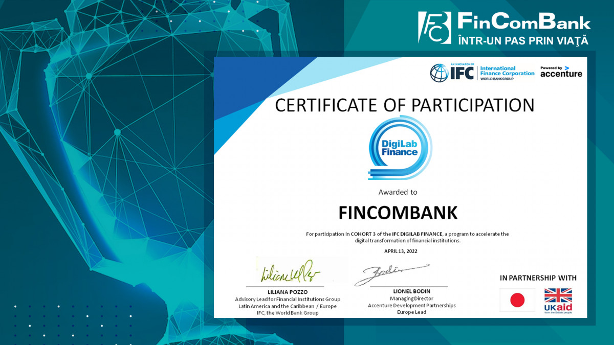 FinCombank: Încă un pas spre transformarea digitală și îmbunătățirea experienței clienților noștri