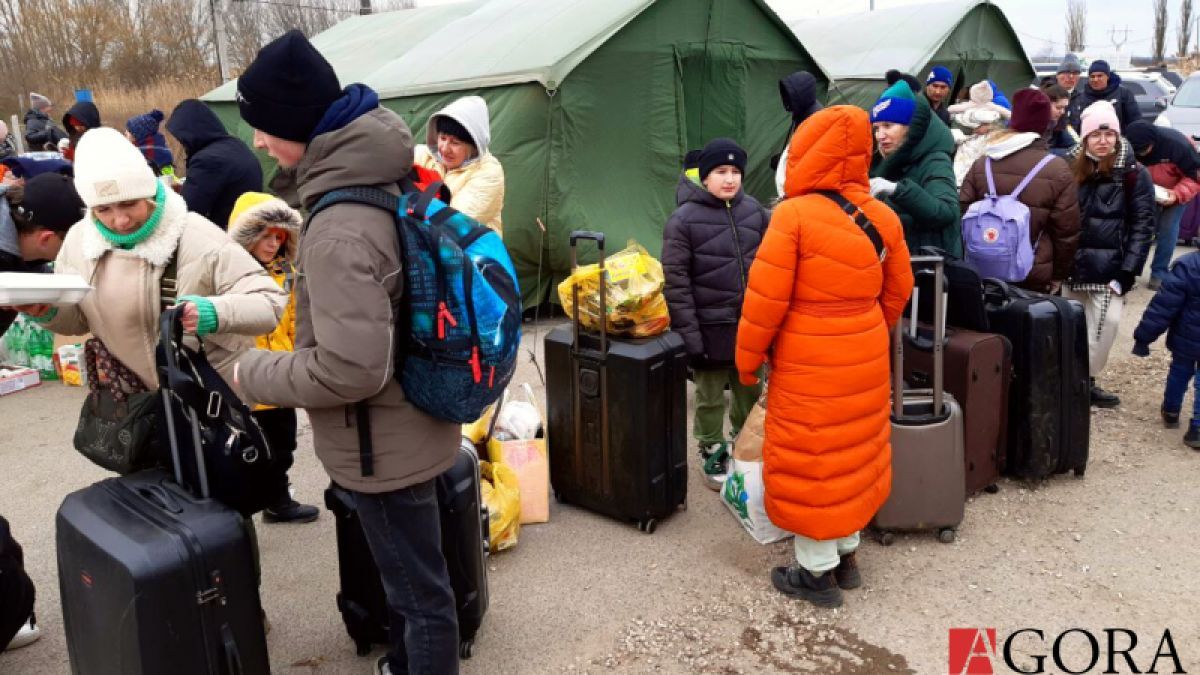 Fluxul de refugiați: 136.386 de ucraineni intrați în Moldova în opt zile de război. 61,5 mii au rămas în țara noastră