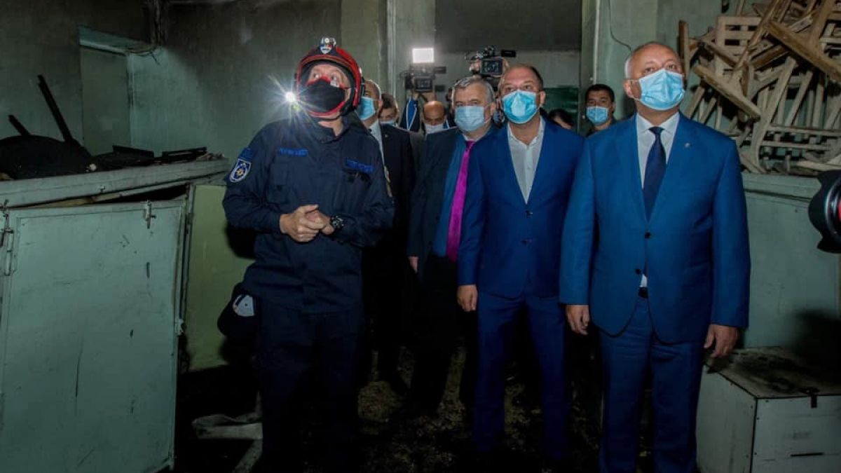 Focul nu e complet stins, dar Dodon știe când va fi construită o nouă Filarmonică Națională