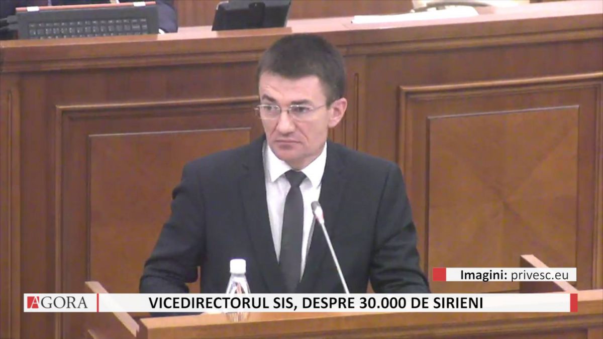 FOCUS. Vicedirectorul SIS: Știrea cu 30.000 de sirieni a fost un act de dezinformare și de manipulare