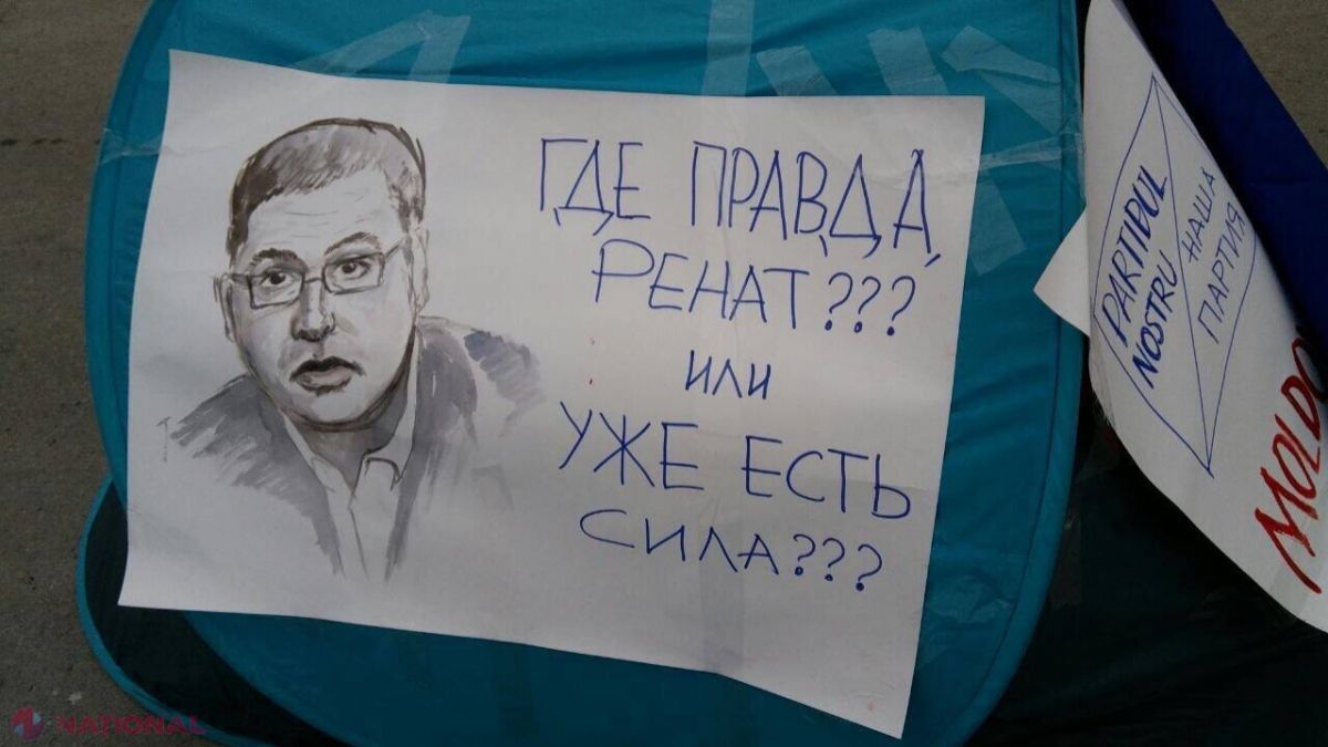FOTO. Corturi și în fața Primăriei de la Bălți, unde Usatîi este primar