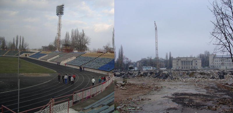 FOTO. Cum a ajuns Stadionul Republican din arenă națională în groapă pentru vegetație