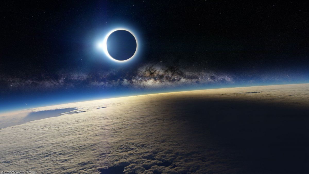 FOTO. Cum a fost văzută eclipsa de ieri în diferite colțuri ale lumii