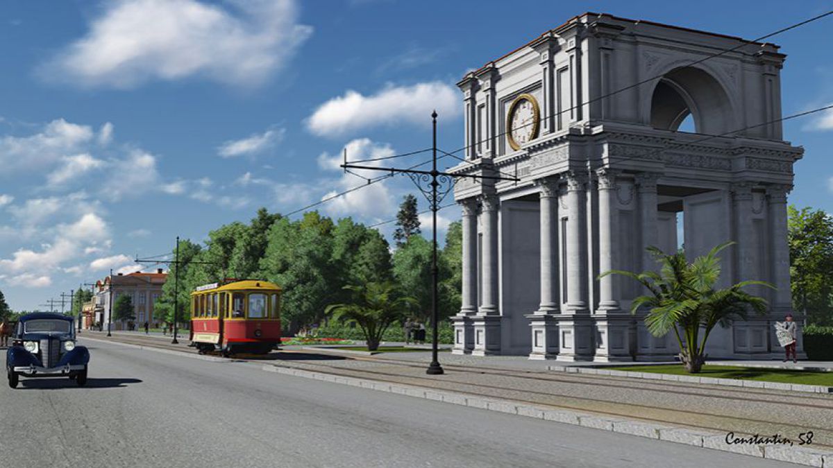 Imagini 3D. Cum arăta Chişinăul în perioada interbelică