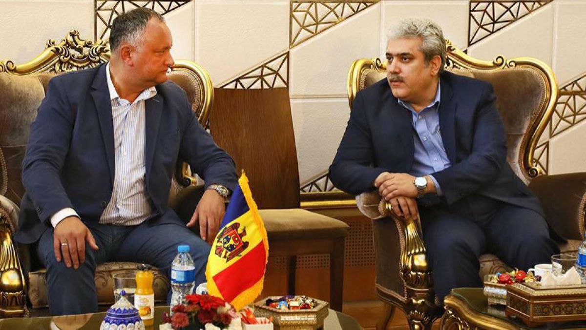 FOTO. După „rubzac”, pe pagina de Facebook a lui Dodon a urmat și „Tegheran-ul”