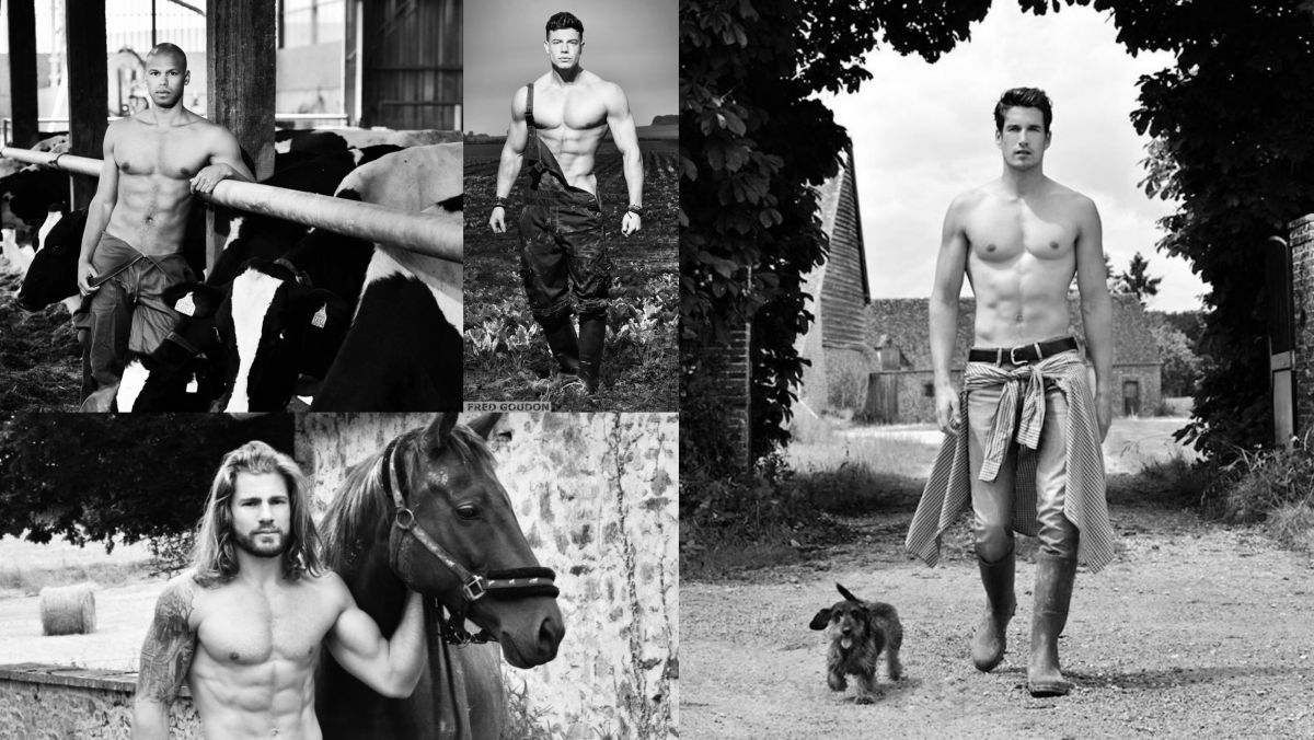 FOTO. Fotografii cu fermieri sexy! Cum arată un calendar francez pentru anul 2017