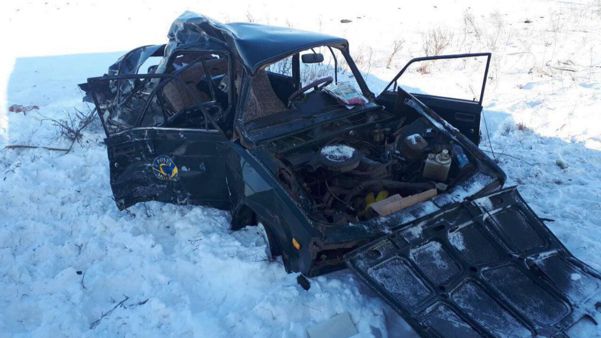 FOTO. Grav accident la Râșcani. Patru angajați ai Poștei Moldovei au decedat