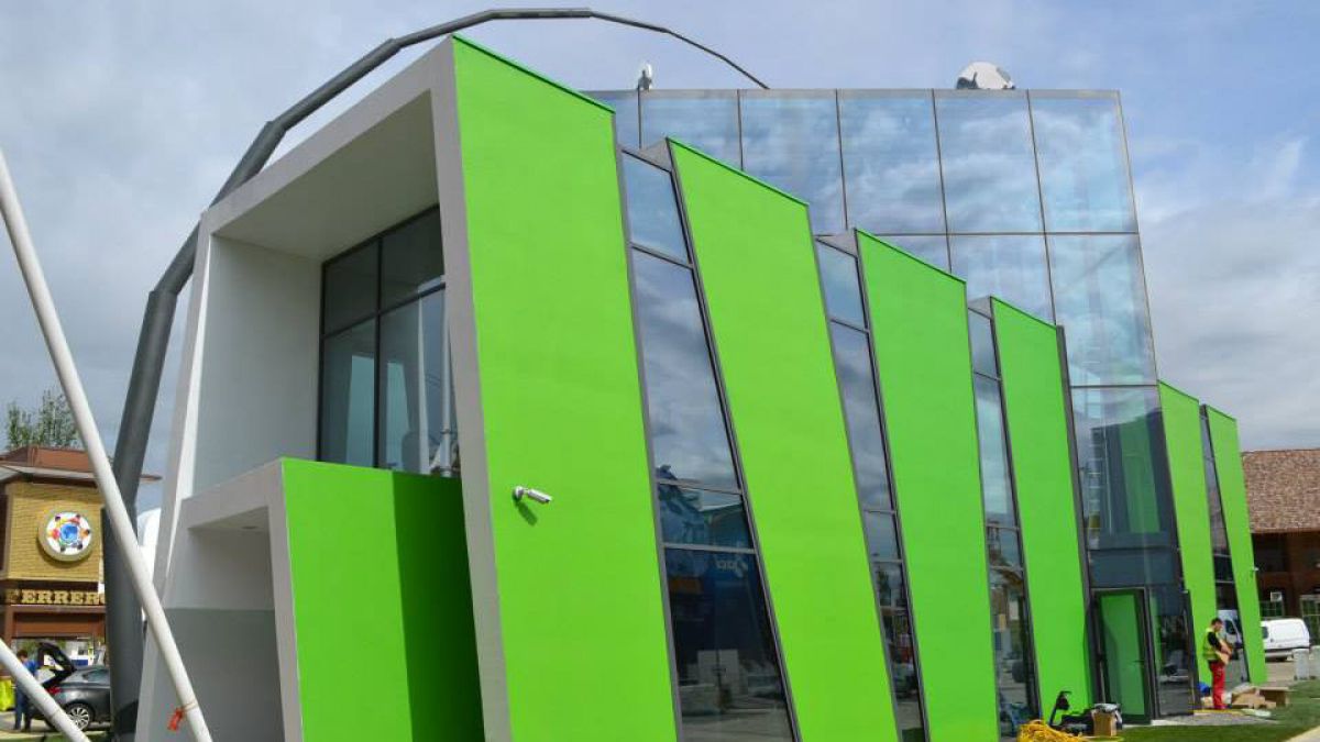 FOTO. Pavilionul Moldovei la Expo Milano 2015, cu câteva ore înainte de deschidere